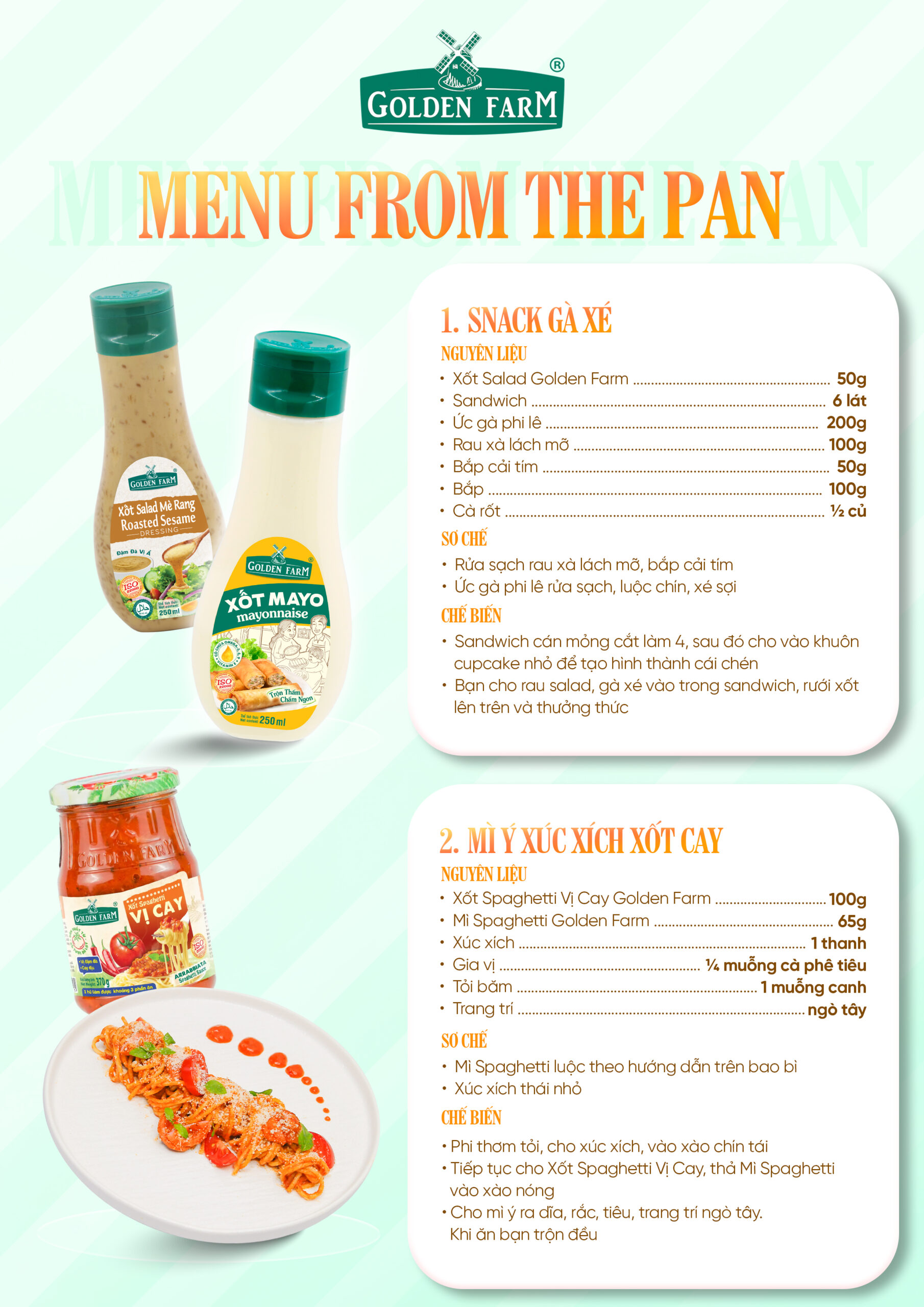 From the Pan